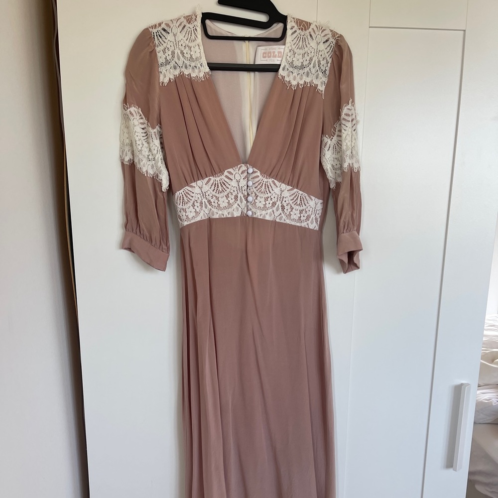 Stone Cold Fox dusty rose gown size 1